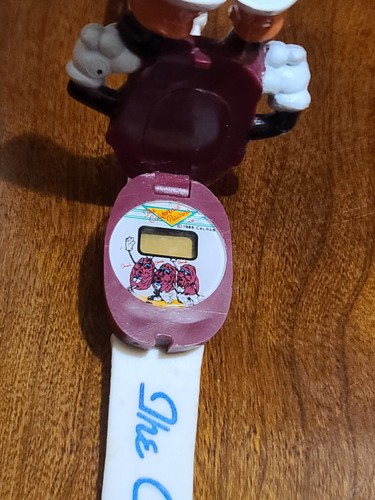 Vintage 80’s The California Raisins Collectible Kids Watch Needs Batteries - Picture 5 of 7