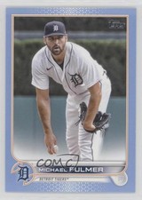 2022 Topps Update Father's Day Powder Blue 7/50 Michael Fulmer #US216 0r2b