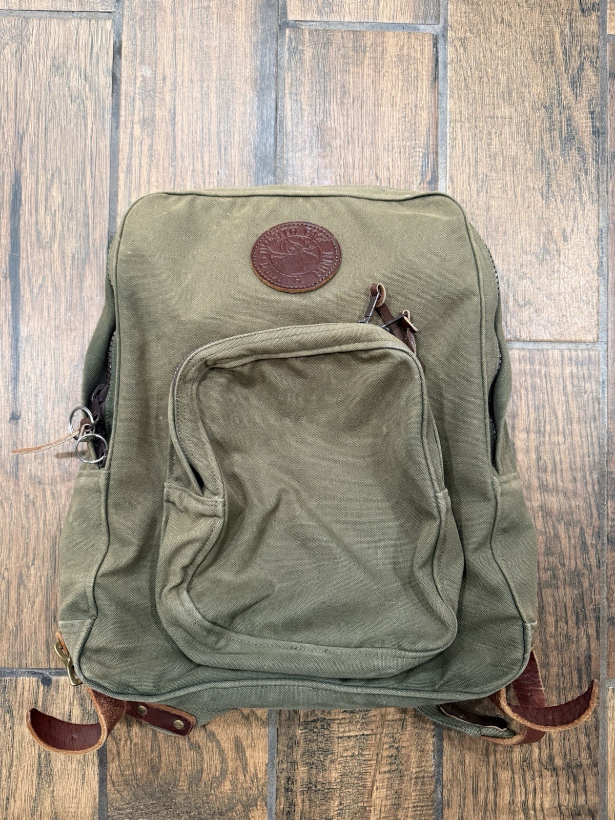 Duluth Pack Large Standard Backpack Army Olive Gr… - image 1
