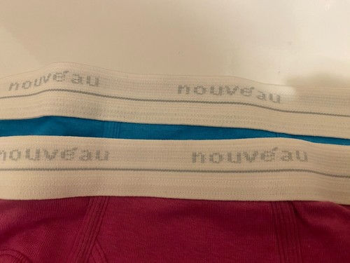 4 pares de calzoncillos de colección nuevos para hombre ropa interior 34-36 gris azul púrpura años 80 irregulares - Imagen 6 de 10