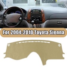 Fits 2004-2010 Toyota Sienna Poly Carpet Dashboard Dash Mat Cover Carpet Beige Fits 2004-2010 Toyota Sienna Poly Carpet Dashboard Dash Mat Cover Carpet Beige