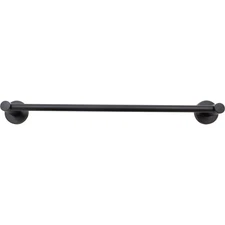 Zurich Towel Bar, 18 Inches, Matte Black by Stone Harbor Hardware