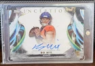 2024 Topps Inception - Rookie Auto Variation Bo Nix #RAV-BN #1 Seed Broncos