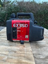 Honda EX350 Portable Generator 2-Stroke Engine Running