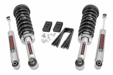 Rough Country 2in For Ford Leveling Lift Kit N3 Struts N3 Shocks 14-20 F-150