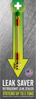 Leak Saver Direct Inject AC Leak Sealer | AC Stop Leak for Most HVAC Systems up