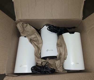 TP-Link Deco S4 Mesh WiFi System AC1200 3-Pack Whole Home 5500 Sq Ft Gigabit