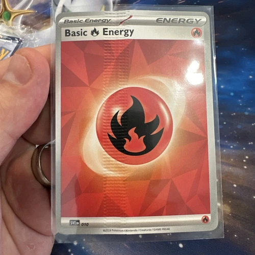 Pokemon TCG Error Card - Crimped In Half - Destined Rivals ETB Energy Card