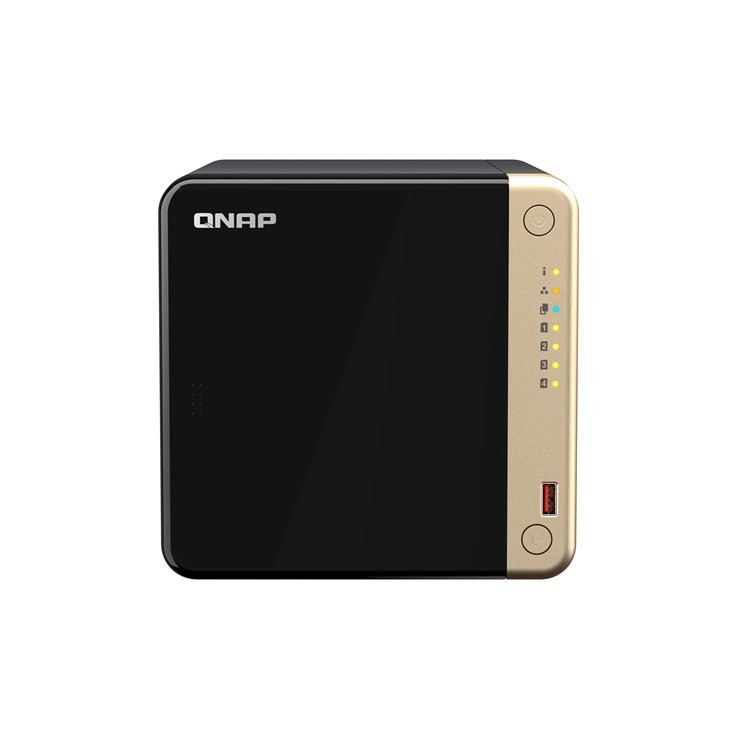 QNAP TS-464 NAS Tower Intel? Celeron? N5095 8 GB DDR4 0 TB QNAP QTS Black