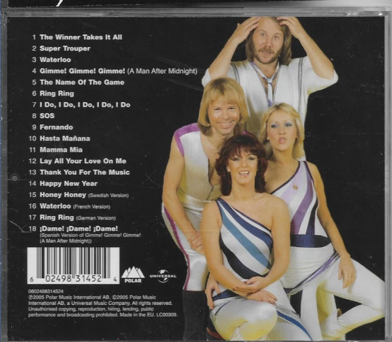 18 Hits von ABBA , CD, 2005 von Polydor - Sehr gut erhalten. - Bild 2 von 2