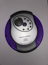 Durabrand CD-565 Portable CD Player Digital Audio Programmable Silver Tested