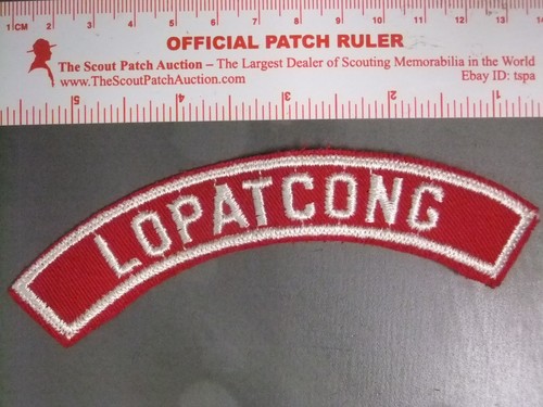 Boy Scout Lopatcong New Jersey RWS Community Strip 4872OO - 第 1/1 張圖片