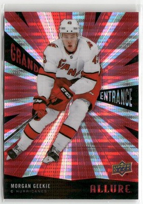 2020-21 Upper Deck Allure #GE-6 Morgan Geekie Grand Entrance Red  243