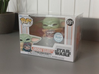 Funko Pop! Star Wars Mandalorian Grogu with Anzellan Droidsmith 691