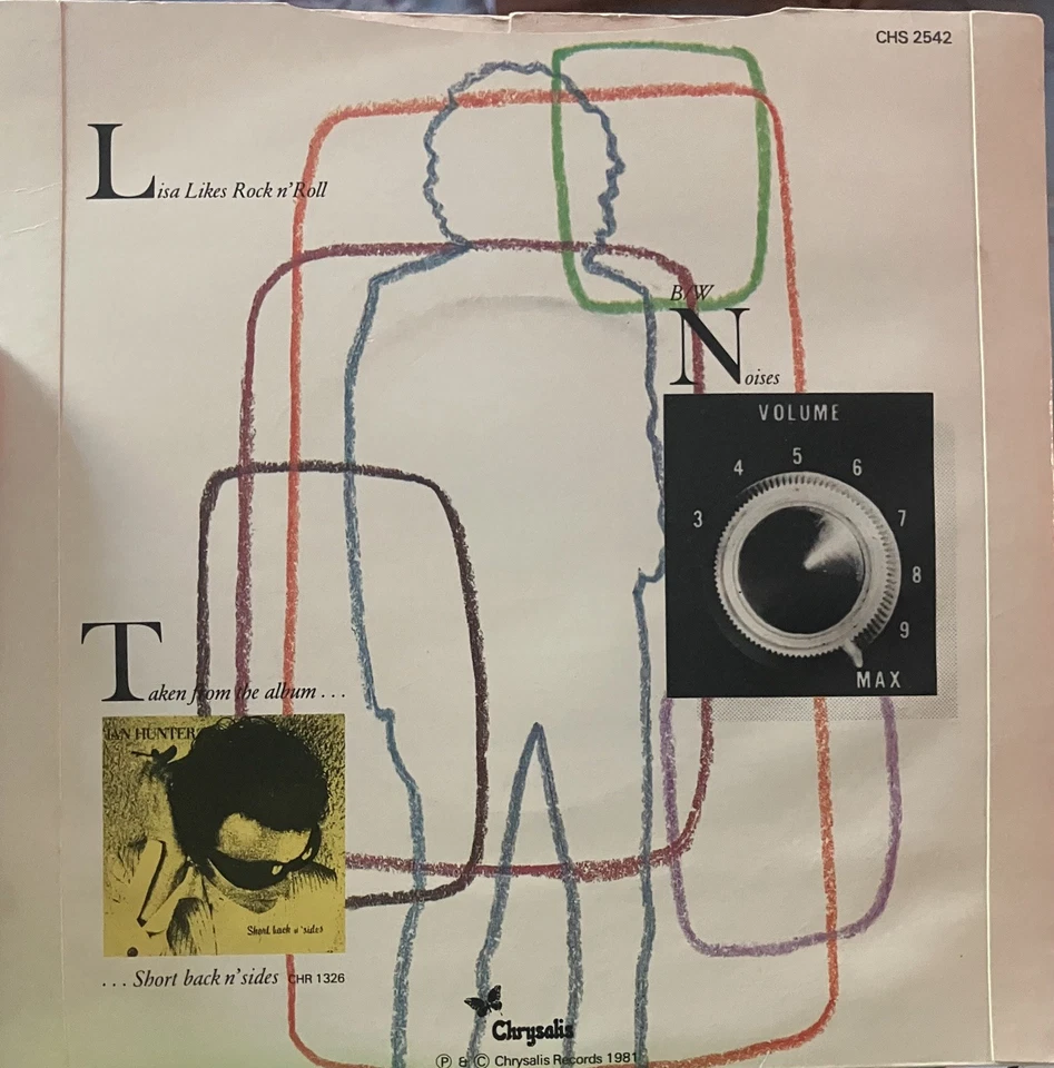 Ian Hunter Lisa likes rock n’ roll UK 7 inch Single The Clash - Image 3 of 4