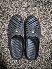 Womens Garden Clogs Size 7/8 Black