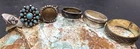 Assorted Lot Of  6 Vintage Sterling Silver Rings One With Turquoise See!!!!!
