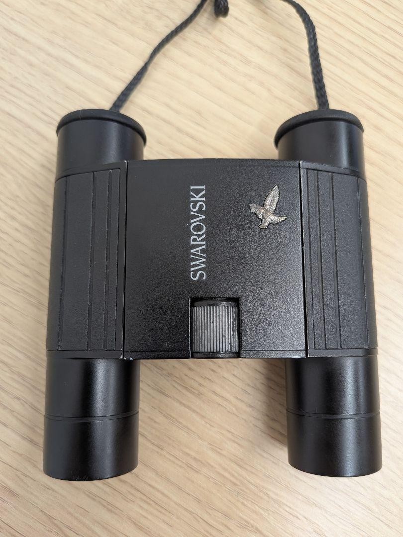 Swarovski 10x25 Binoculars Black. Made in Austria. Clean lens. w