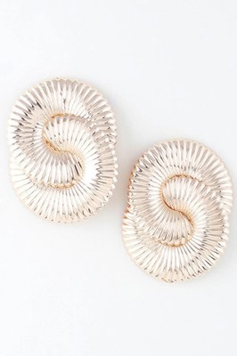 Interweaved Infinity Loop Earrings