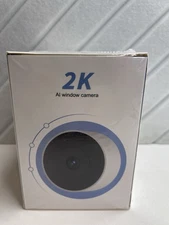 2Pack 2K Window Camera 2.4G WIFI Indoor Home Camera With Starlinght Night Vision