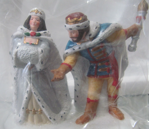 Palacio de Hielo de Cristal de Nieve Dept 56 # 58922 con Cristal Ice King & Queen #58976 Nuevo en Caja - Imagen 12 de 15