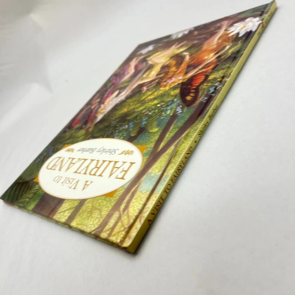 A Visit To Fairyland by Shirley Barber 1997 Fairies Large Hardcover Whimsical - Image 3 of 4