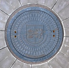 Gully Kanaldeckel Schachtdeckel Gullydeckel Klasse A15.50 Mecklenburg Vorpommern