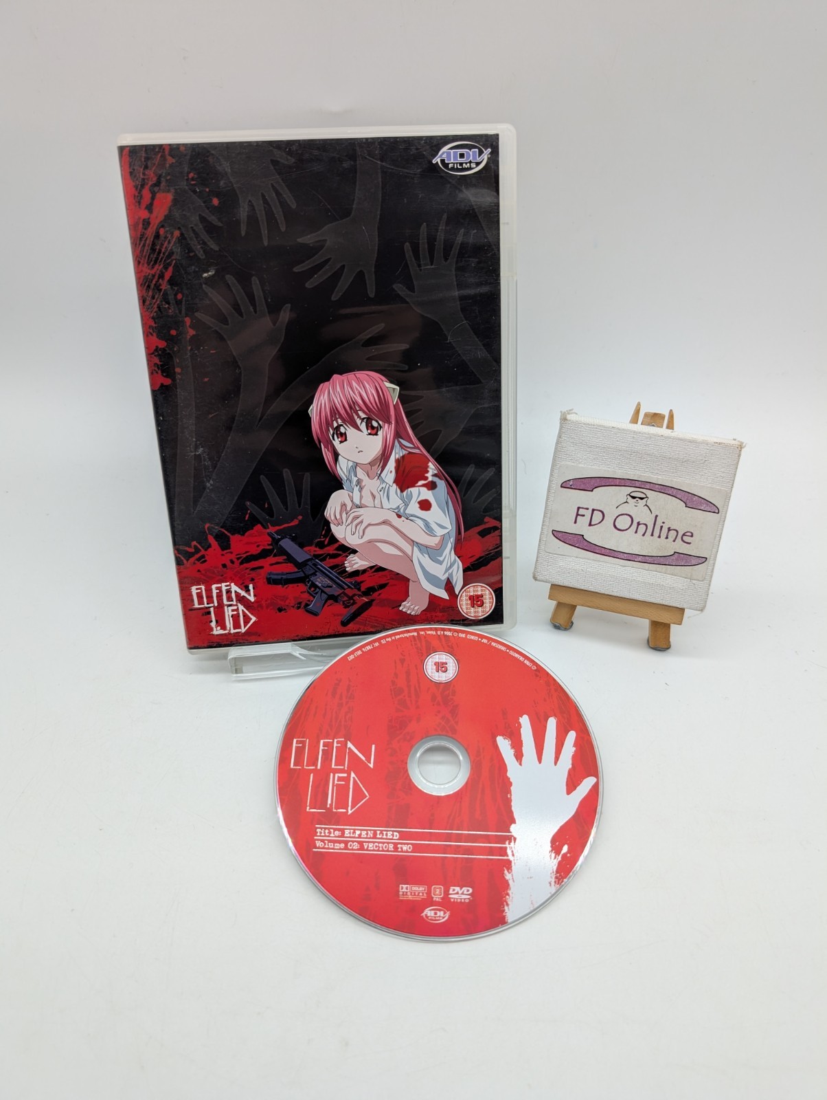 Elfen Lied Vector 2 (2006) Mamoru Kanbe DVD Region 2 - Like New