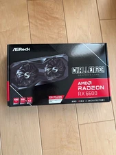 Used ASRock Challenger AMD Radeon RX6600 CLD 8G 8GB GDDR6 Graphics Card