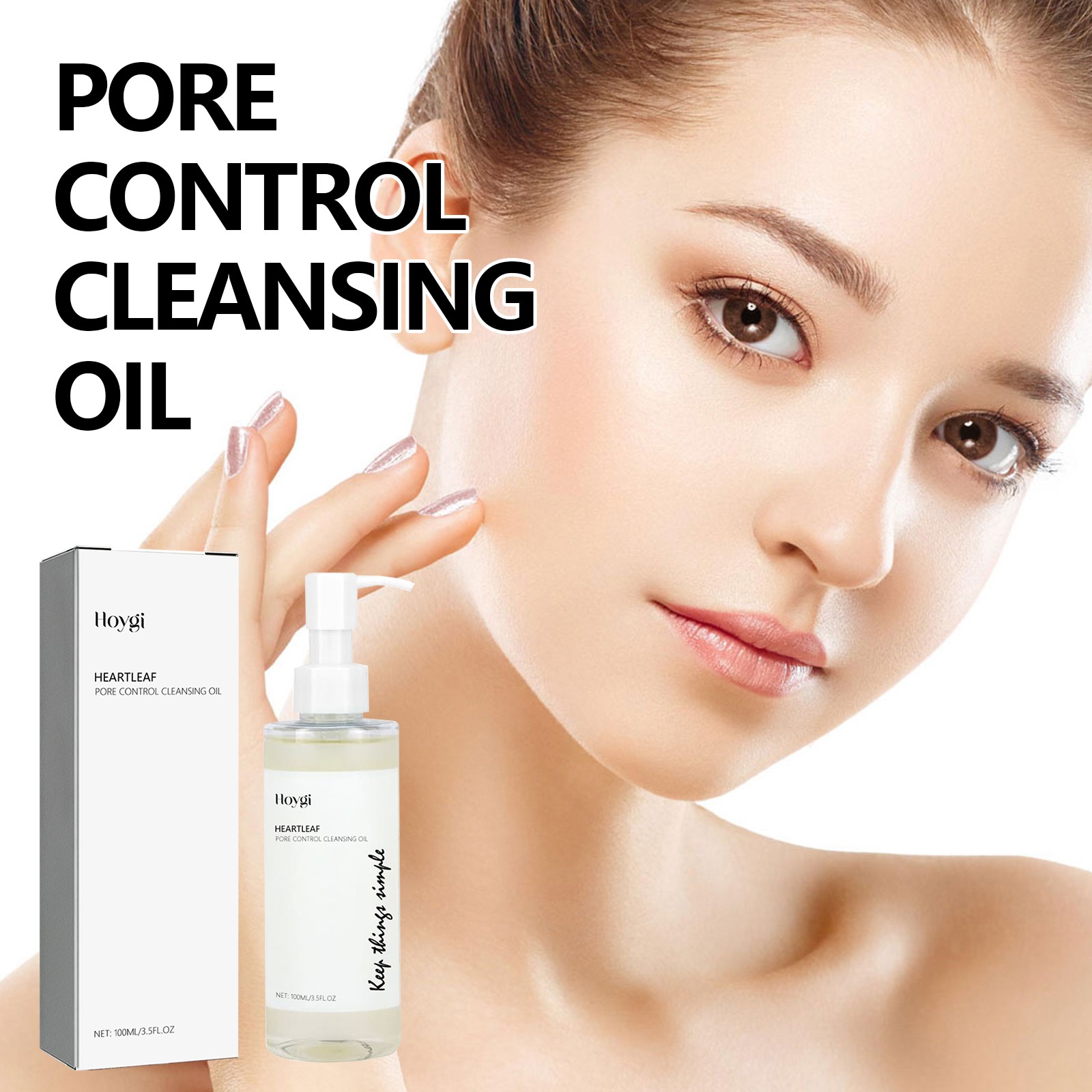 Pore Control Cleansing Oil, Clean Makeup Gently Remove Makeup Care For Skin Clea