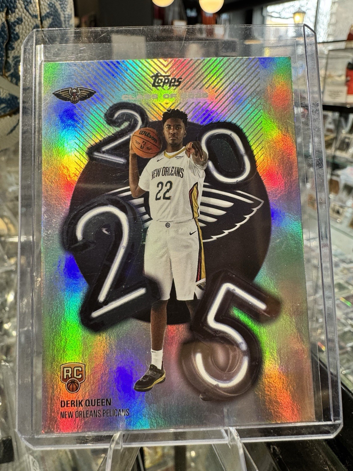 Derik Queen 2025 Topps #C25-13 Class of 2025 /(SSP) Price Guide 