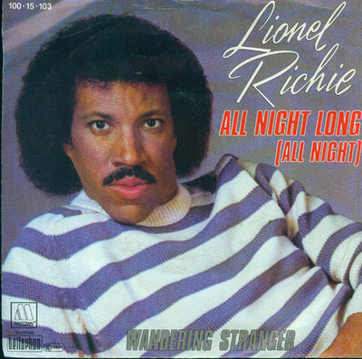 7'' Lionel Richie/All Night Long (All Night) D