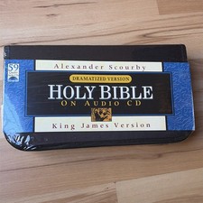 Complete AUDIO Bible KJV King James Version 59 CD Set Alexander Scourby Dramatiz