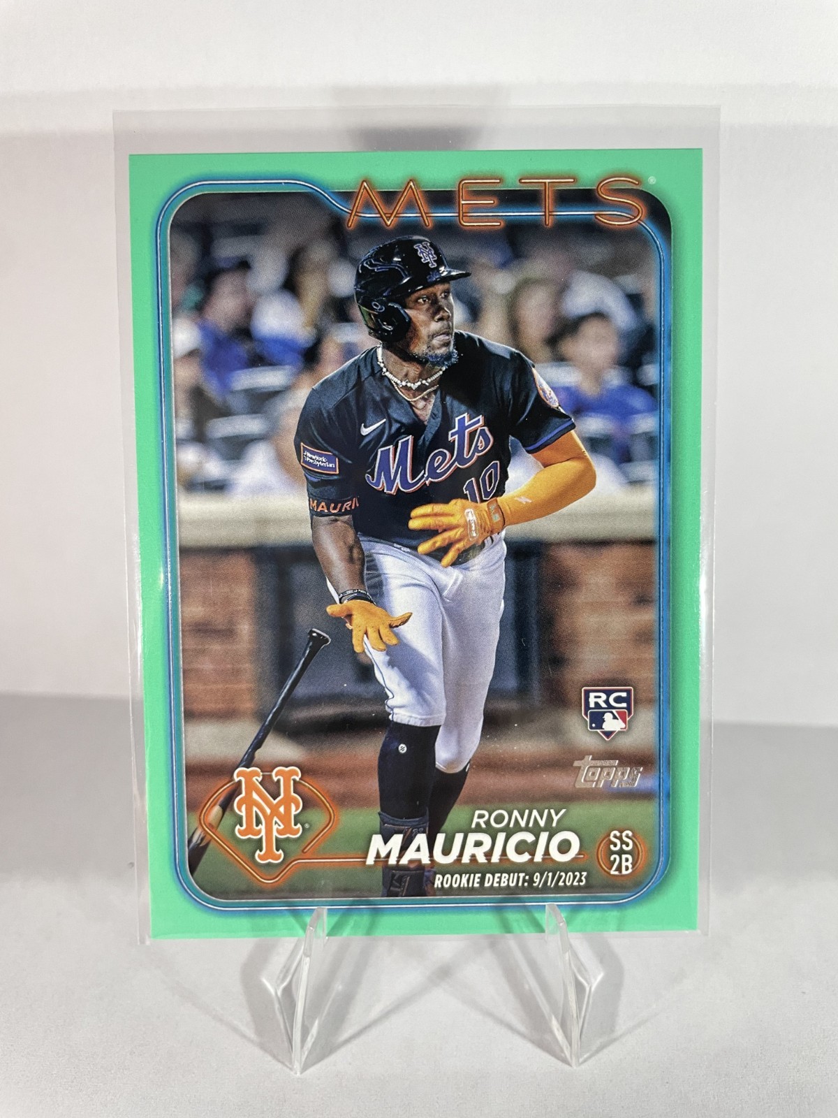Ronny Mauricio Rookie Debut Aqua - 2024 Topps Update #US157  (RC)