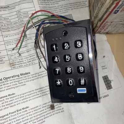 Schlage 2000E Flush Mount Backlit Access Control Keypad Standalone