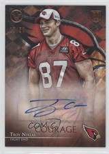 2014 Topps Valor Auto Courage 18/50 Troy Niklas #VA-TN Auto 9az