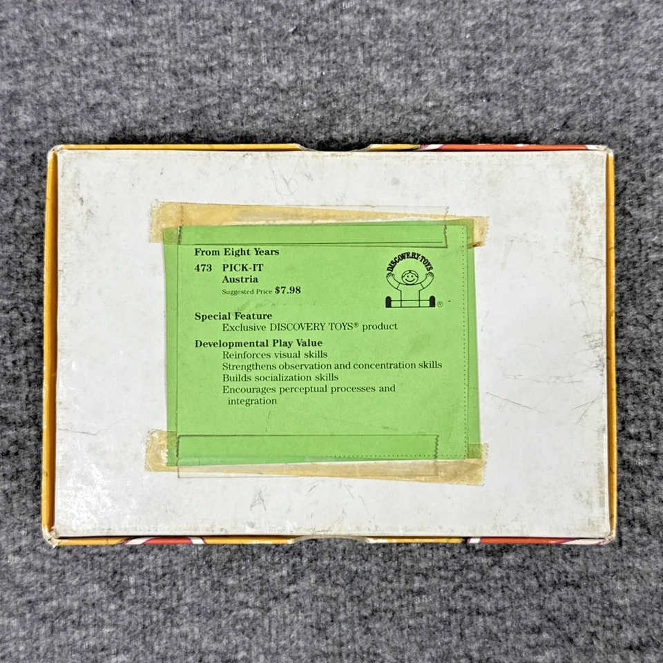 Vintage 1987 Discovery Toys PICK-IT Game~COMPLETE~ Ages 8 and up~ SHIPS FREE - Image 2 of 4