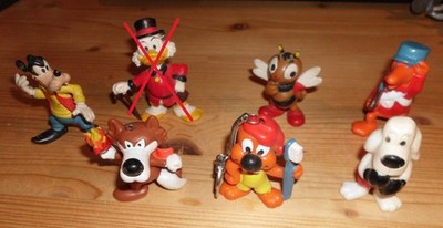 6x Walt Disney Figuren Goofey etc. , Schleich Bully
