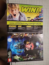 LEGO&reg; Monster Fighters 9468 Vampire Castle Instruction Manuals Only!