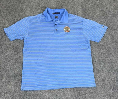 Tiger Woods Nike Polo Shirt 2010 PGA Championship Whistling Straits Size Large