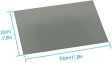 Polarized Filter Film Adhesive Sheets for Dashboard Display LCD Watch Screen 2Pc