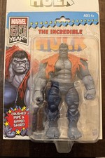 Marvel Legends 80th Anniversary GRAY Hulk Figure Retro Card Hasbro NEW