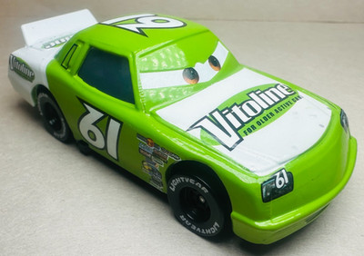 Disney Pixar Cars James Cleanair Vitoline #61 Diecast 1:55 Piston Cup FC