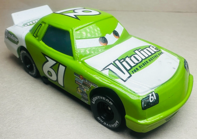 Disney Pixar Cars James Cleanair Vitoline #61 Diecast 1:55 Piston