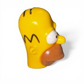 LEGO Homer Simpson Head Modified - The Simpsons Series