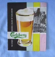The Story Behind A Glass of Carlsberg Vintage Beer Promotional Brochure