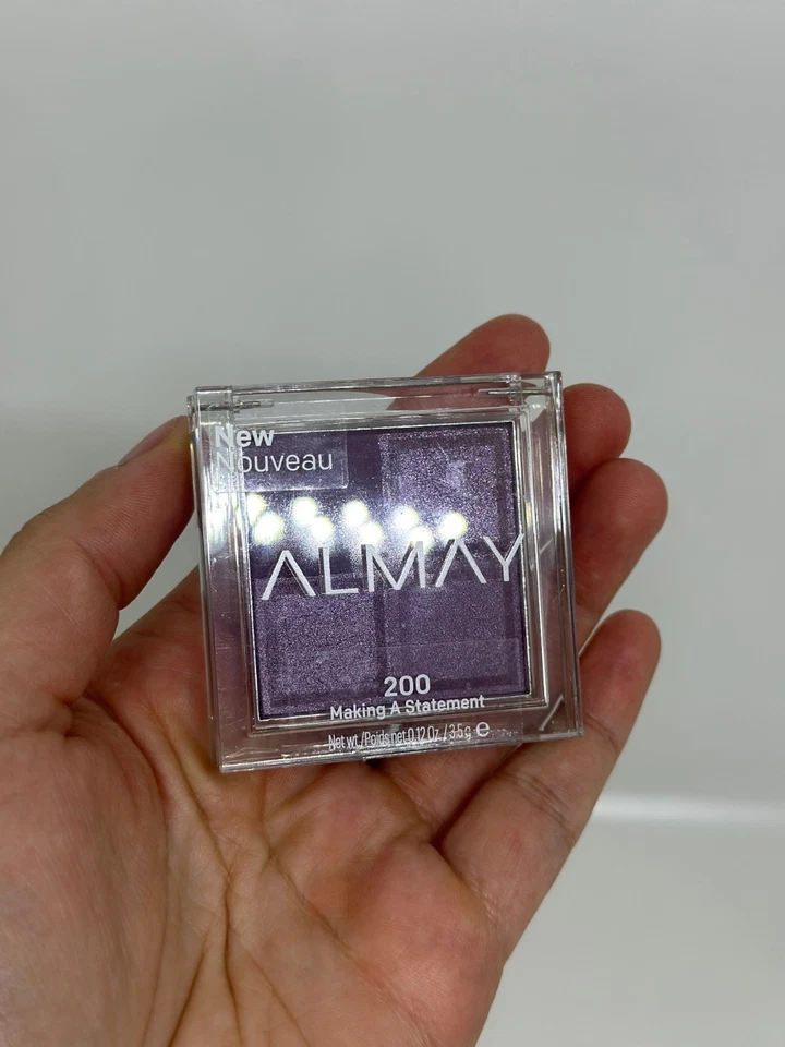 NUEVO Almay Shadow Squad Quad 200 haciendo una declaración - Paleta de sombras de ojos de 0,12 oz Foto 2 de 4