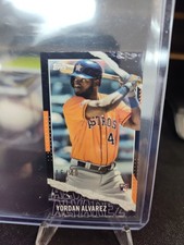 2020 Topps Rip Mini Base Inner Black /40 Yordan Alvarez #M-57 Rookie RC