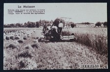Carte postale publicitaire DEERING Machine agricole moisson
