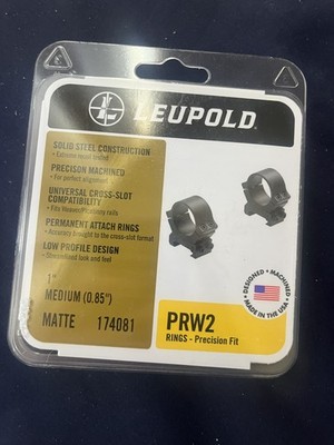 Leupold PRW2 Scope Rings - 1  - Medium 